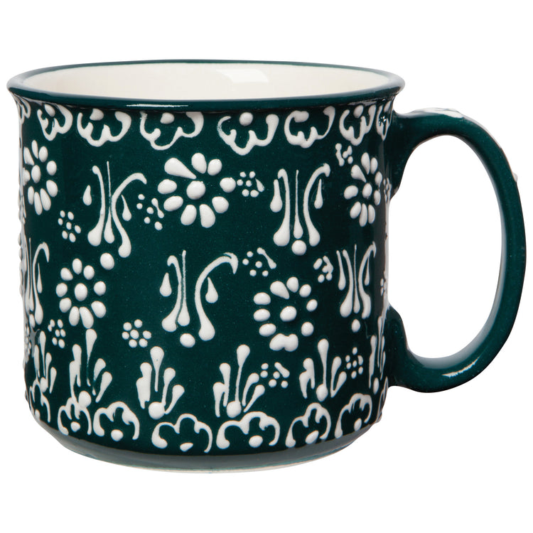 Hand-painted Turkish Mug - Evani Forest