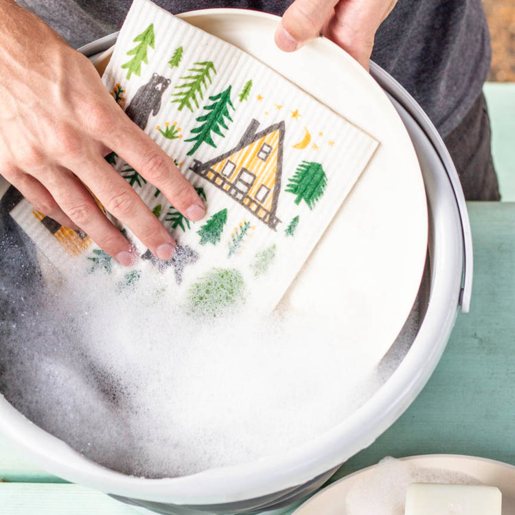 Wild Life Swedish Dishcloth