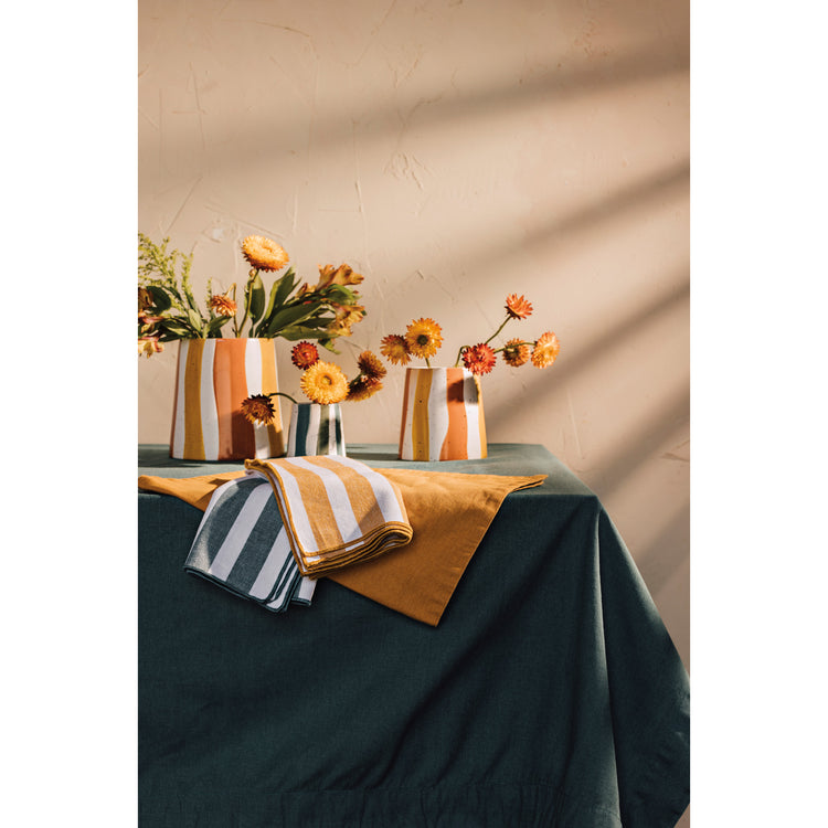 Ochre Stonewash Placemats Set of 4