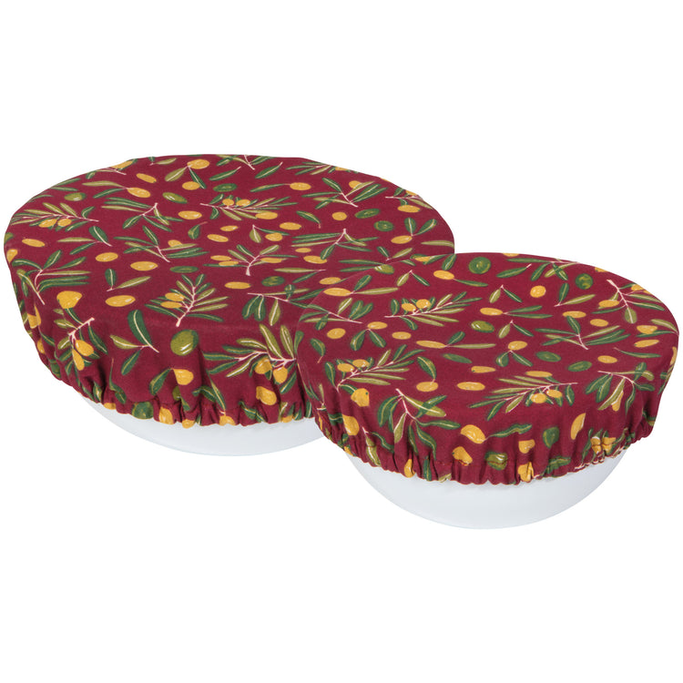 Olive Oil Bowl Covers Set of 2