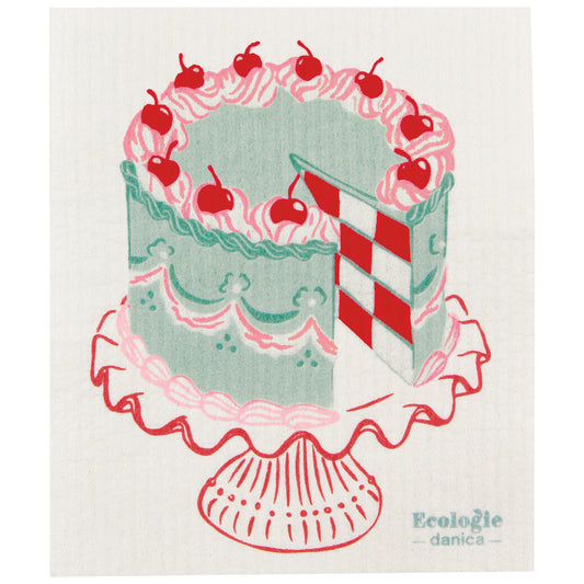 Take The Cake Swedish Dishcloth