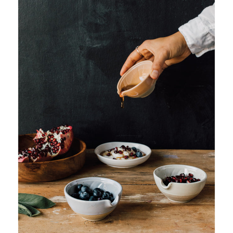 Aster Mini Spout Bowl Set of 3