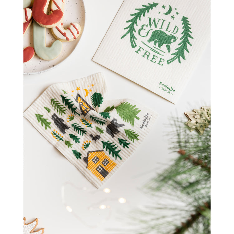 Wild Life Swedish Dishcloth