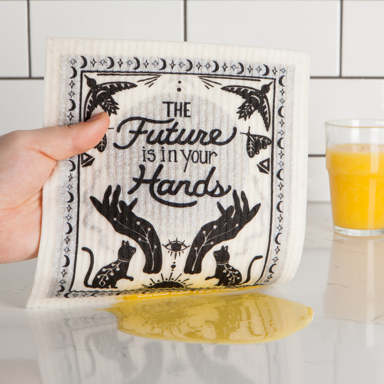 Crystal Ball Swedish Dishcloth