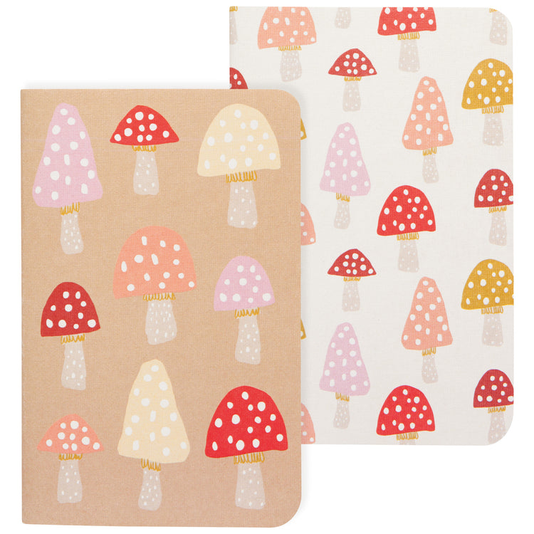 Toadstool Pocket Notebooks Set of 2