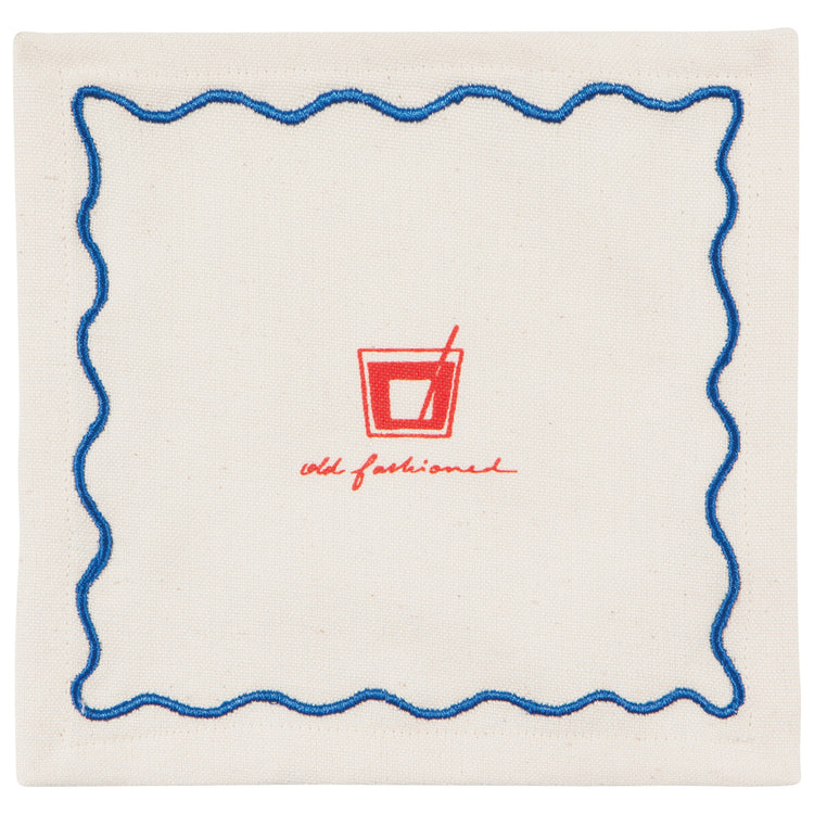 Happy Hour Cocktail Napkins Set of 4 Assorted