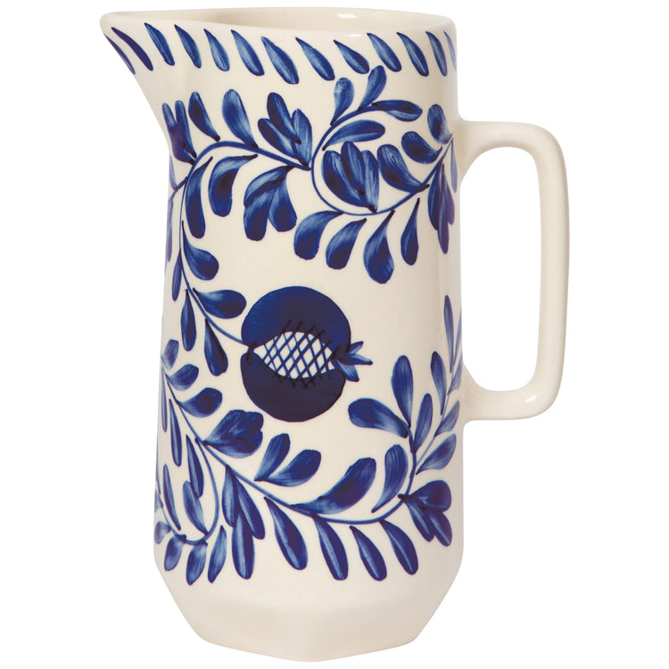 Nila Blue Hand Painted Pitcher