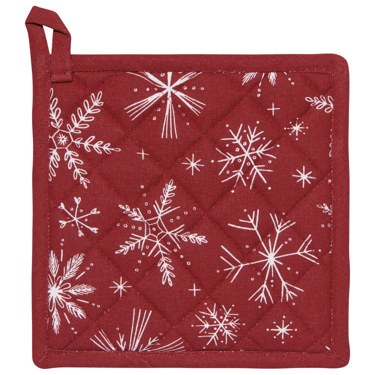 Snowflakes Classic Potholder
