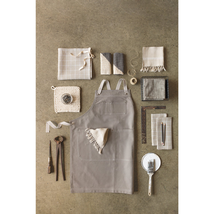 Mason Gray Apron
