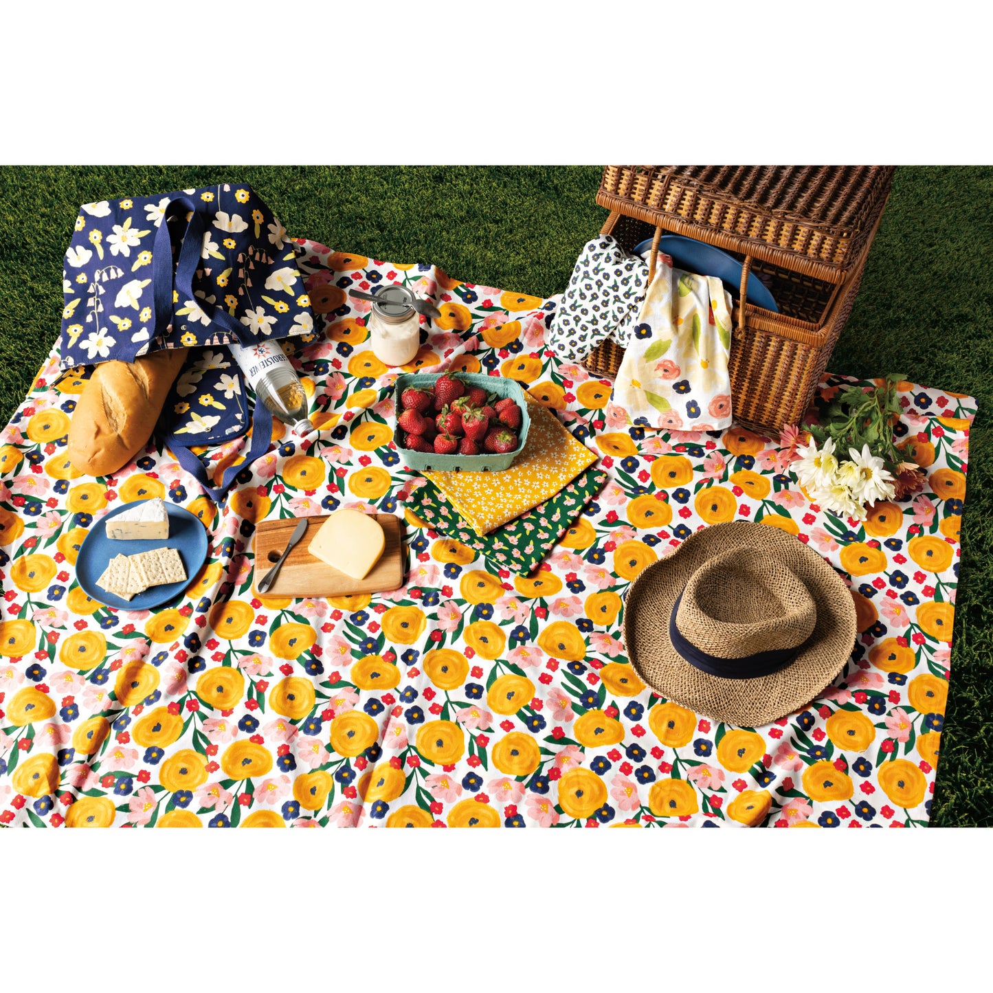 Full Bloom Folding Insulated Tote