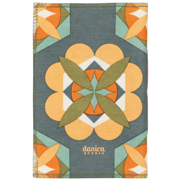 Disco Printed Fabric Cover Notebook