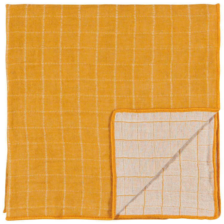Ochre Double Weave Napkins Set of 4