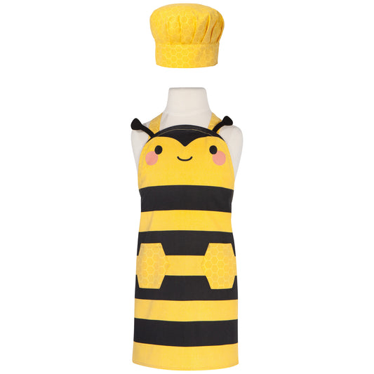 Bumblebee Kid's Apron & Hat Set