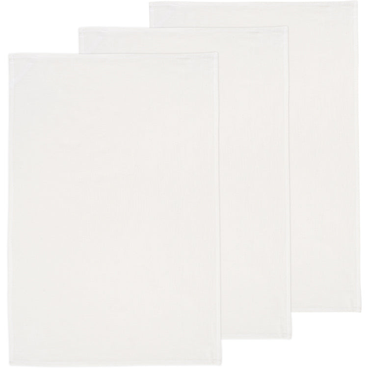 Unbleached White Bakers Floursack Dishtowels Set of 3