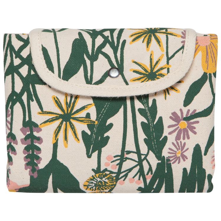 Bees & Blooms Folding Insulated Tote