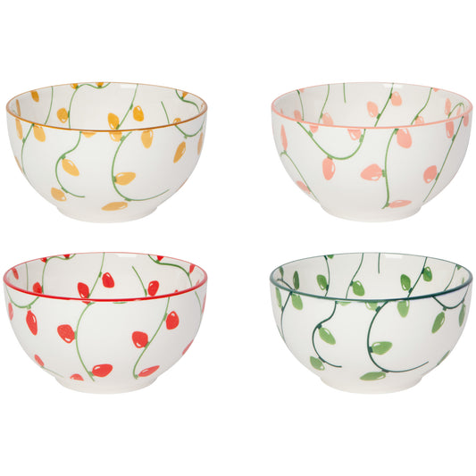 Holiday Glow Everyday Bowls Set of 4