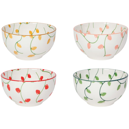 Holiday Glow Everyday Bowls Set of 4