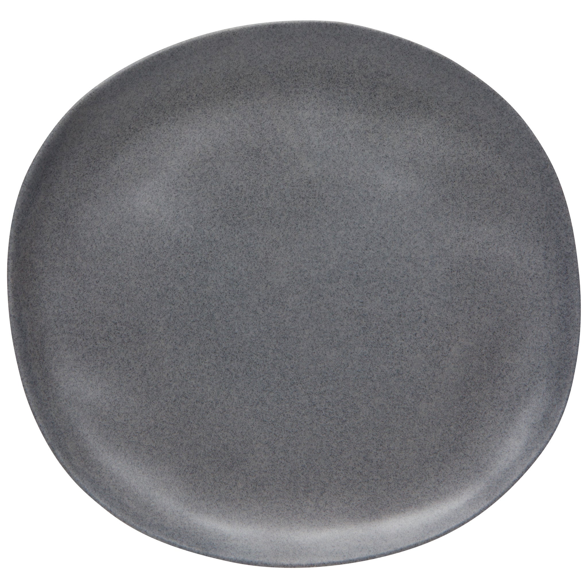meeth LIFESTYLE PLATE グレー Melamine Stone Grainy Deep Plate 8.1