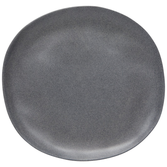 Fresco Melamine Dinner Plate - Graphite