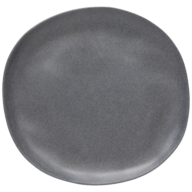 Fresco Melamine Dinner Plate - Graphite