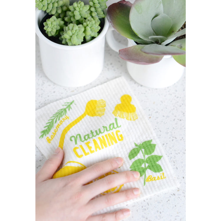 Natural Cleaning Swedish Dishcloth