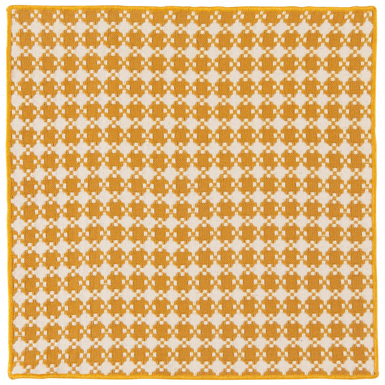 Ochre Assorted Woven Dishcloths Set of 2