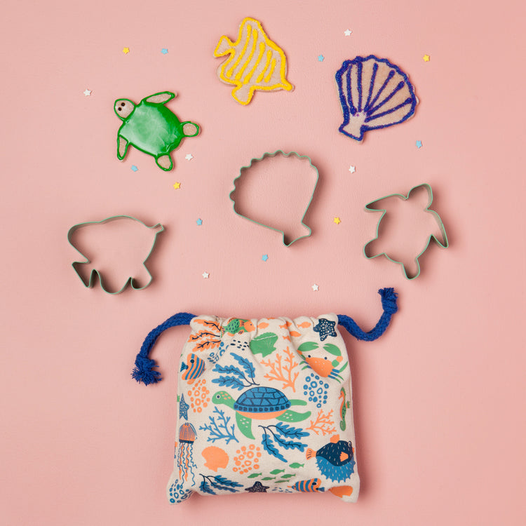 Under the Sea Cookie Cutters Set of 3