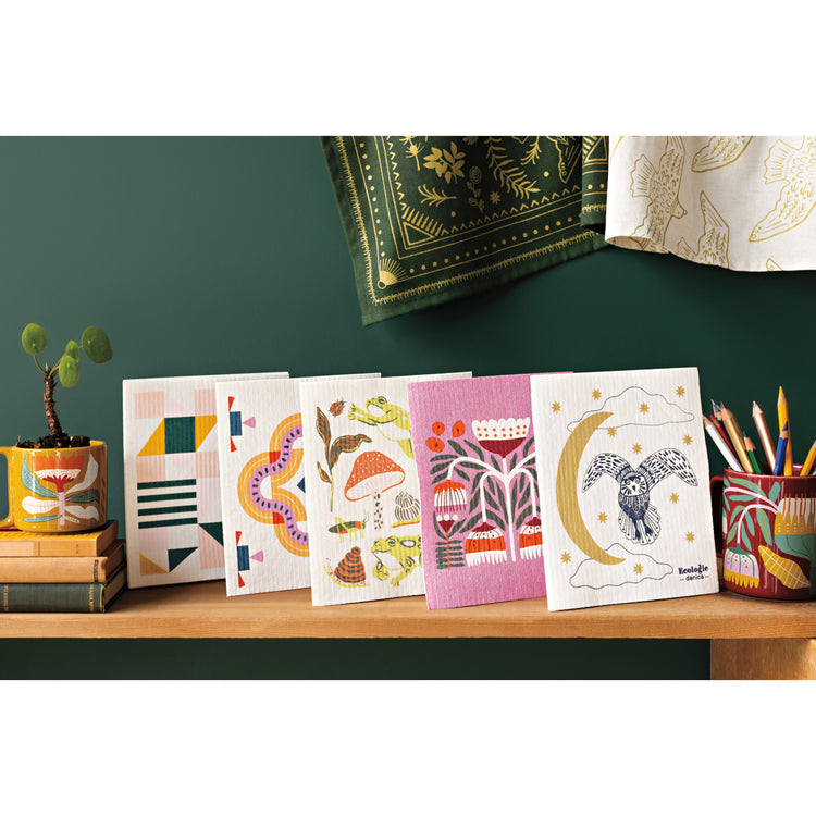 Moonlit Swedish Dishcloth