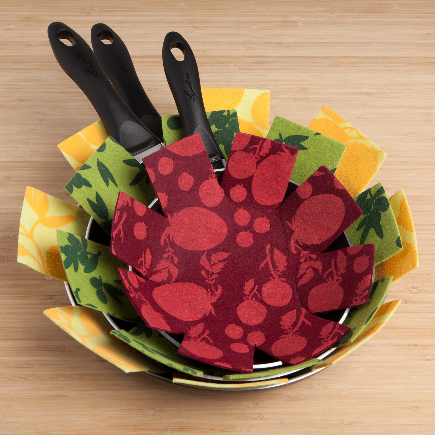 Mediterranean Pan Protectors Set of 3