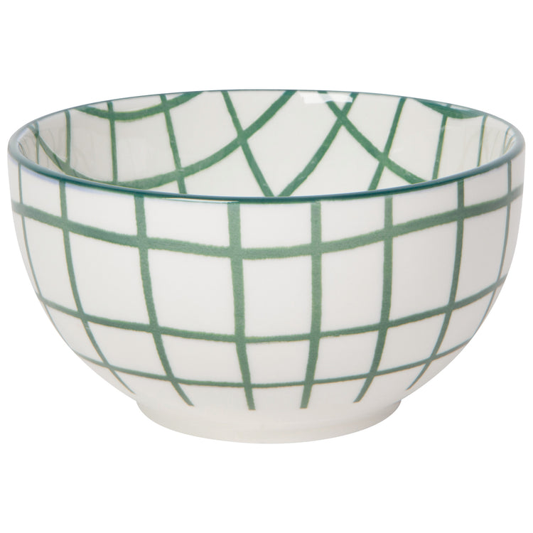 Wobbly Check Everyday Bowls Set of 4