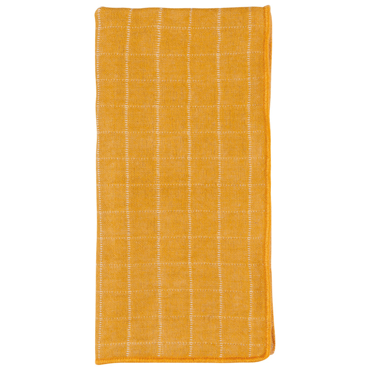 Ochre Double Weave Napkins Set of 4