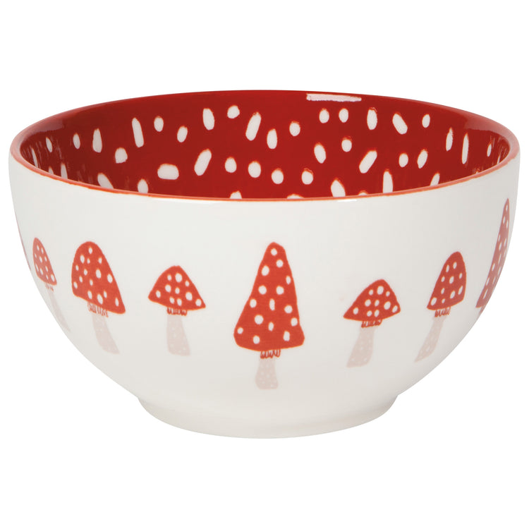 Toadstool Everyday Bowls Set of 4