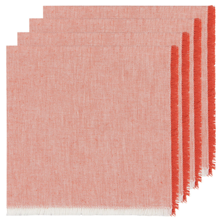 Clay Chambray Napkins Set of 4