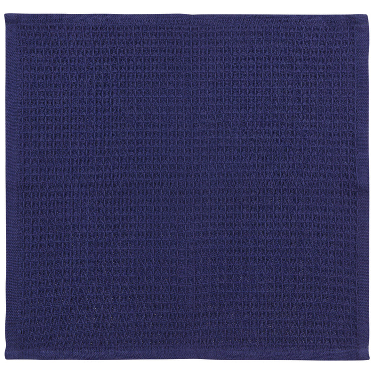 Check Dusk Waffle Dishcloths Set of 3