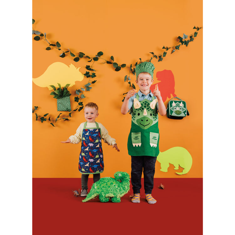 Dino Kid's Apron & Hat Set