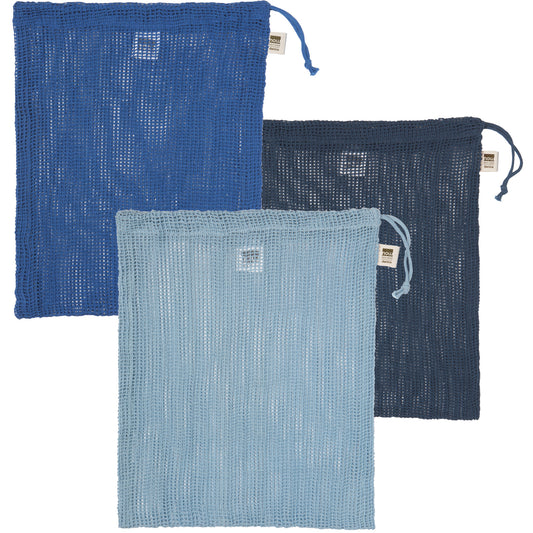 Le Marche Marine Mesh Produce Bags Set of 3