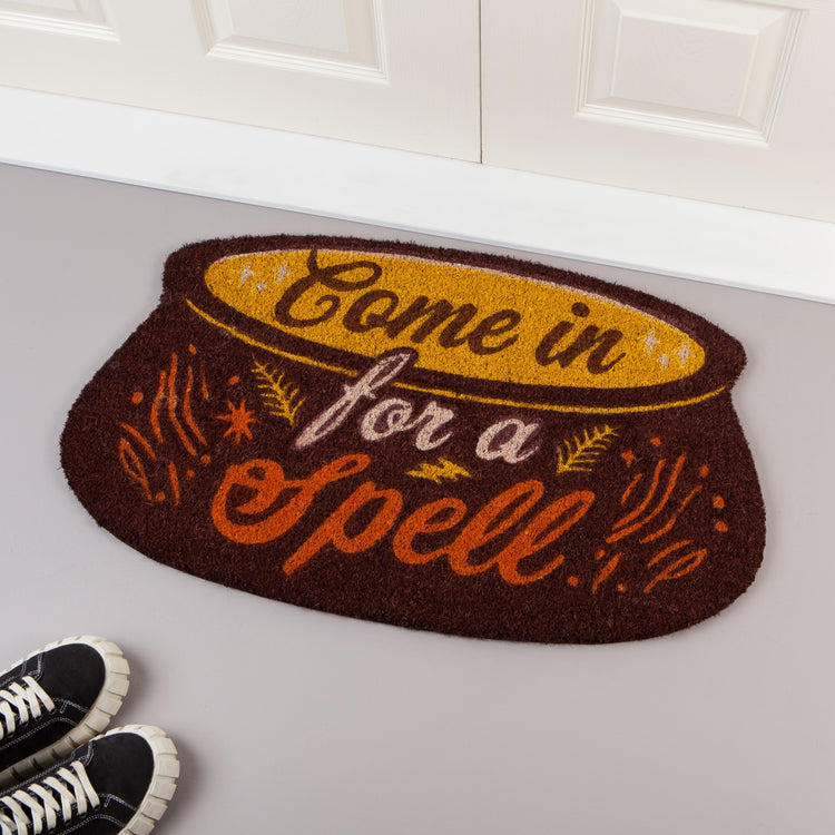 Spellbound Shaped Coir Fibre Doormat