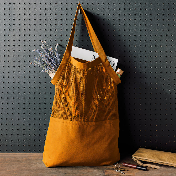 Ochre Mercado Tote Bag