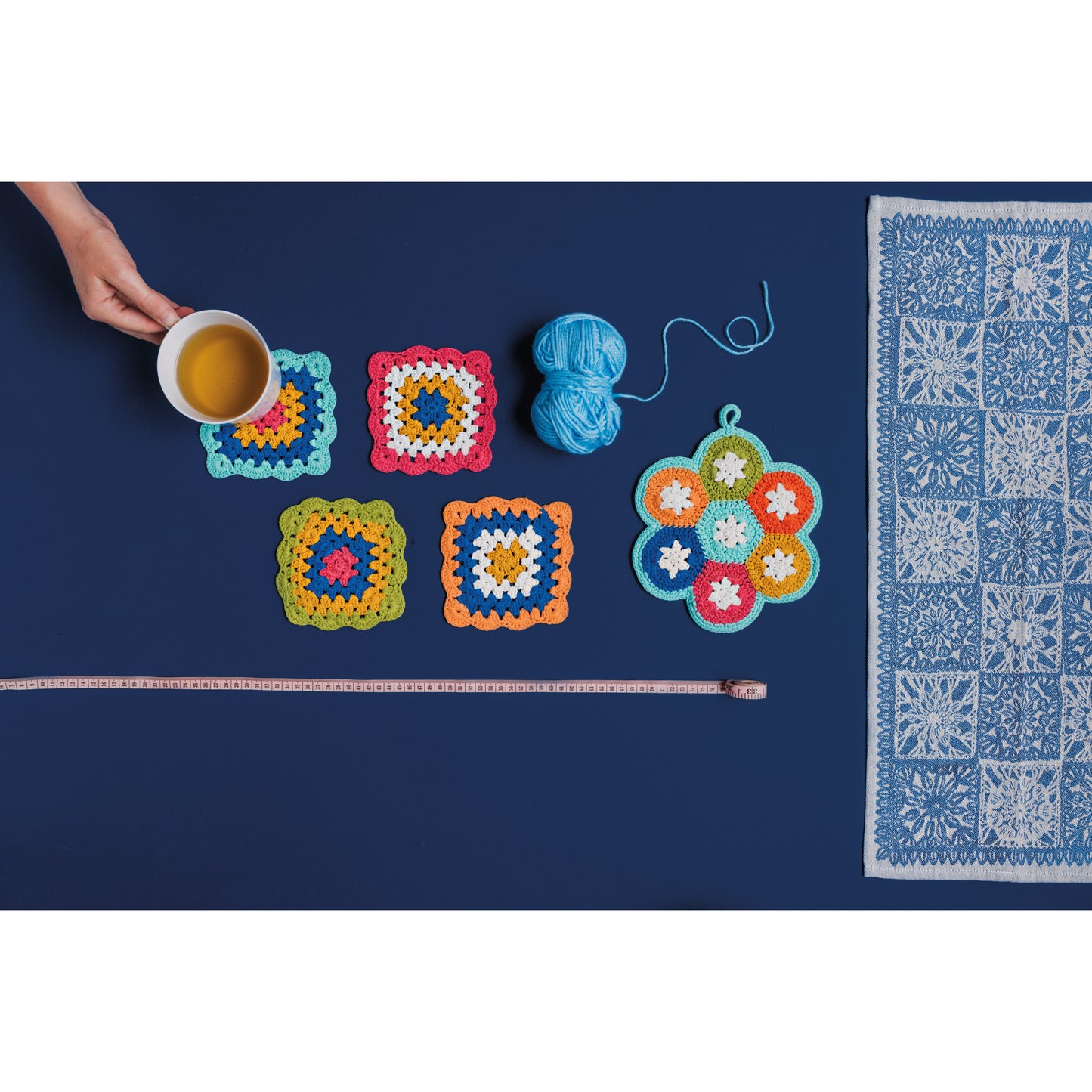 Loop de Loop Crochet Trivet