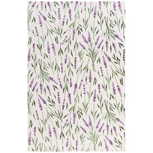 Lavender Terry Dishtowel