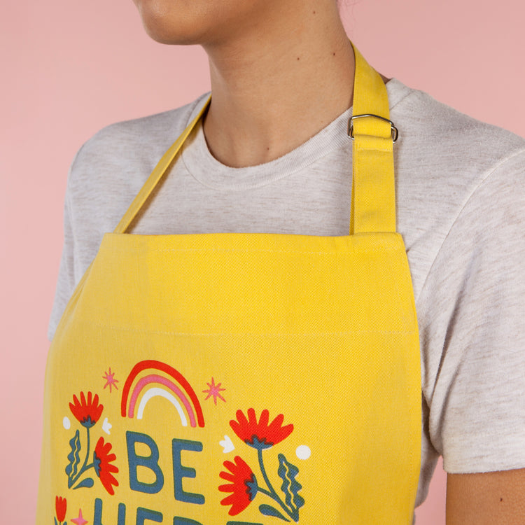 Be Here Now Packaged Apron