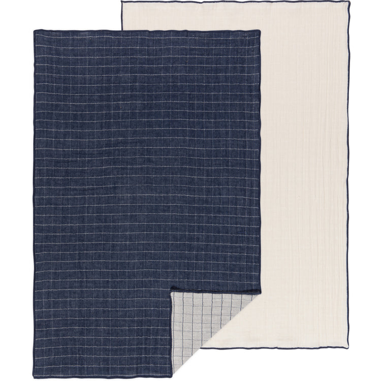 Midnight Double Weave Dishtowels Set of 2