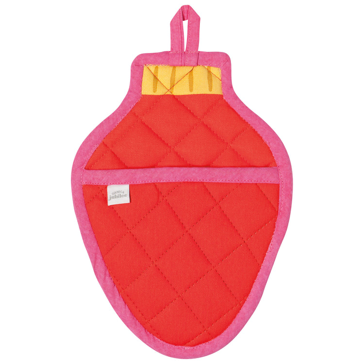 Holiday Glow Shaped Potholder