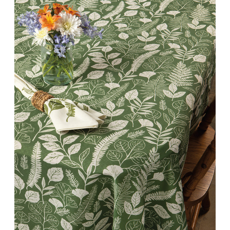 Fern & Frond Tablecloth 60 x 120 inch