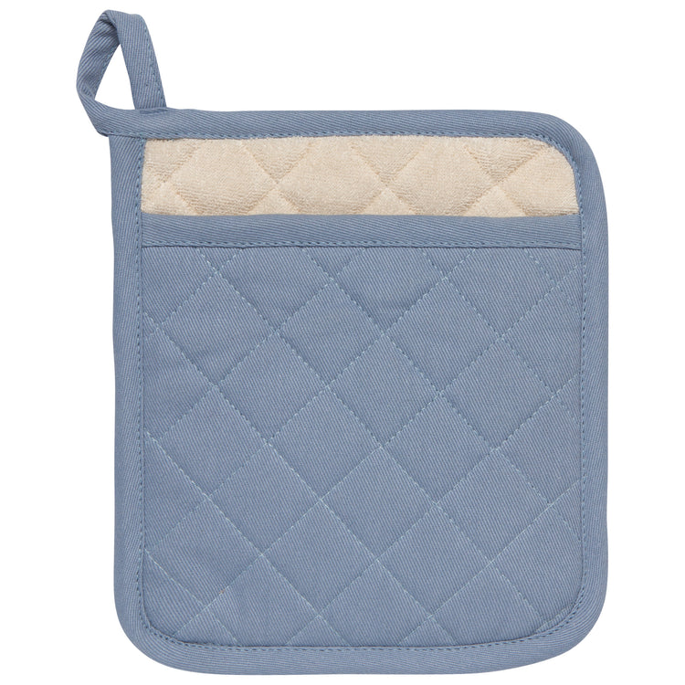 Superior Slate Blue Pocket Potholder