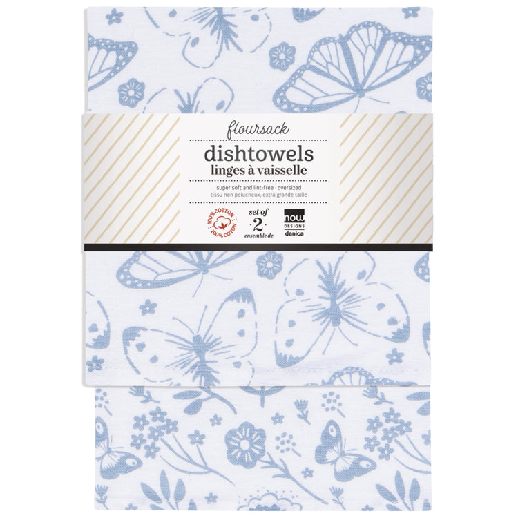 Morning Meadow Floursack Dishtowels Set of 2