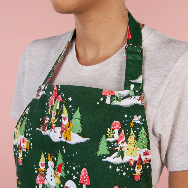 Gnome For The Holidays Apron