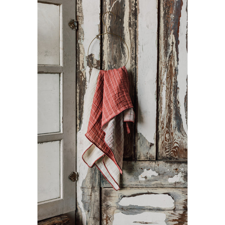 Canyon Rose Double Weave Dishtowels Set of 2