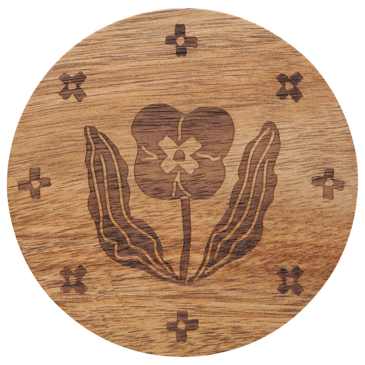 Teppi Engraved Coasters Set of 4
