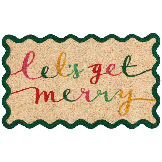 Merry Everything Shaped Doormat